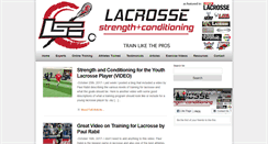 Desktop Screenshot of lacrossesc.com