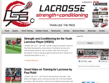 Tablet Screenshot of lacrossesc.com
